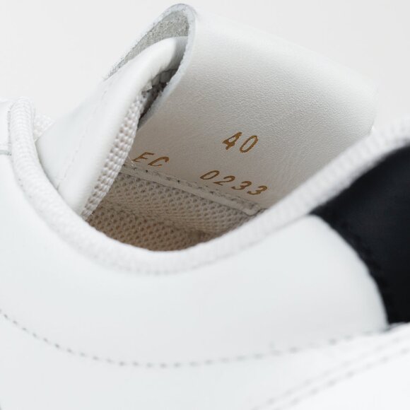 Givenchy White & Black G4 Leather Sneakers - Picture 12 of 13